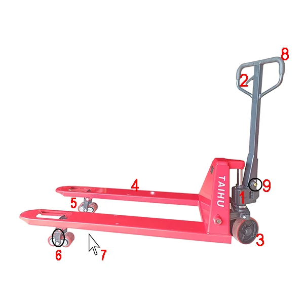 Xe nâng tay 2.5 tấn TAIHU - HTA25 - Ảnh 2