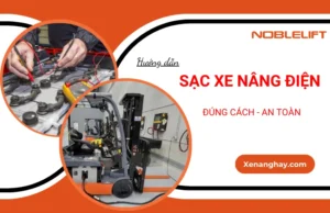 huong dan sac xe nang dien dung
