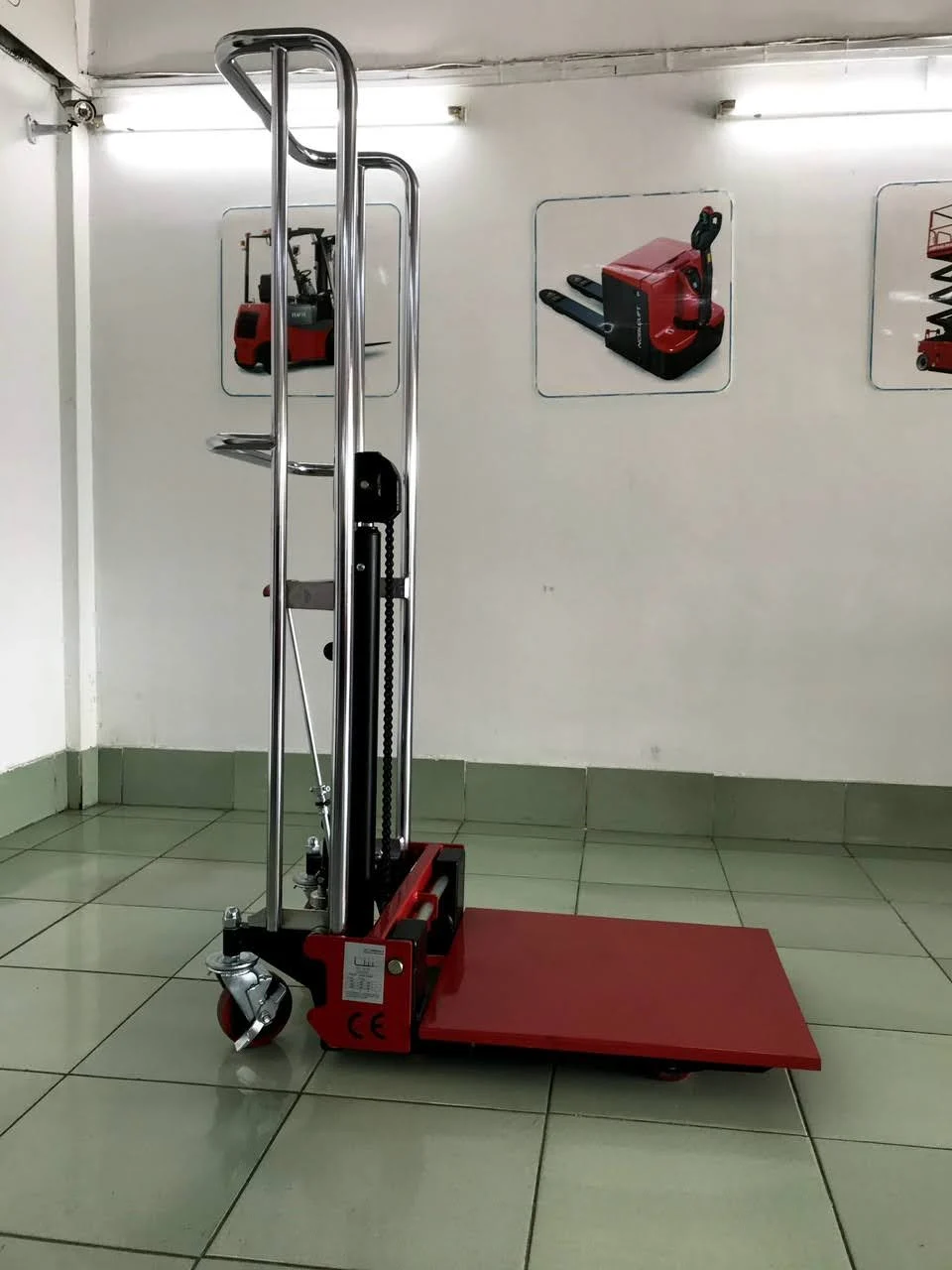 Xe nâng tay cao mini 400 Kg Noblelift - PS04 - Ảnh 4