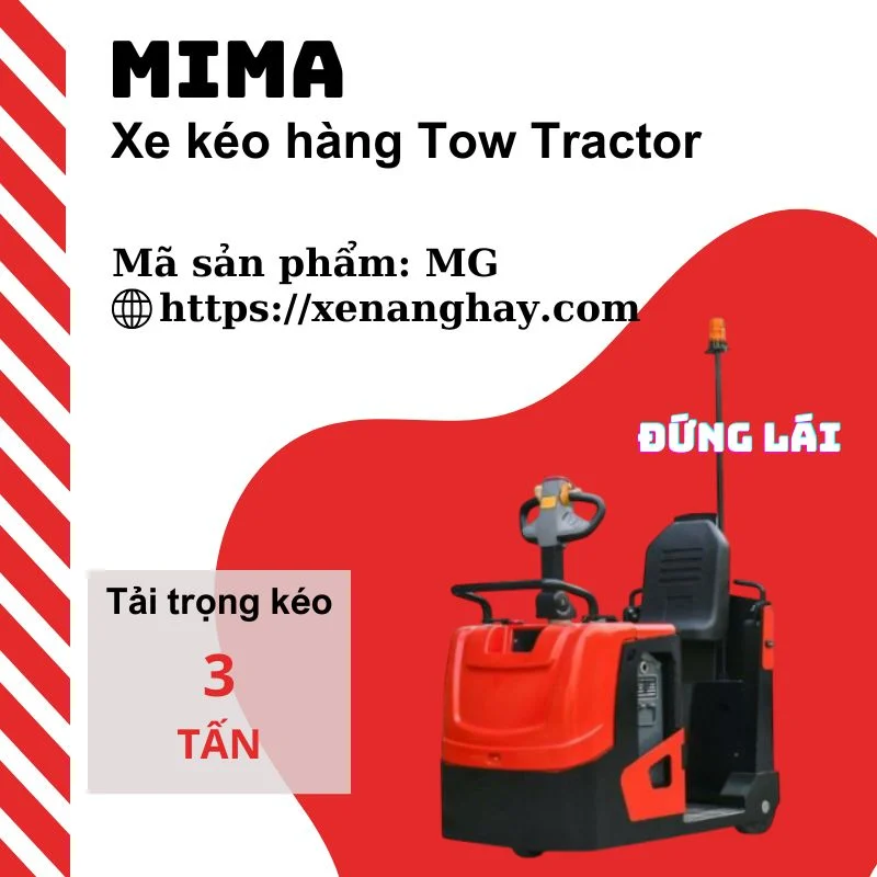 Xe kéo hàng 3 tấn Mima