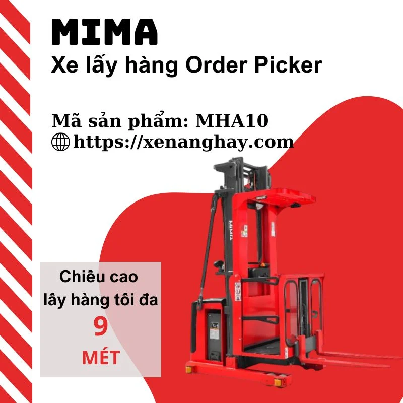 Xe lấy hàng MHA10 Mima