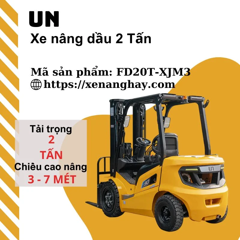 Xe nâng dầu 2 tấn FD20