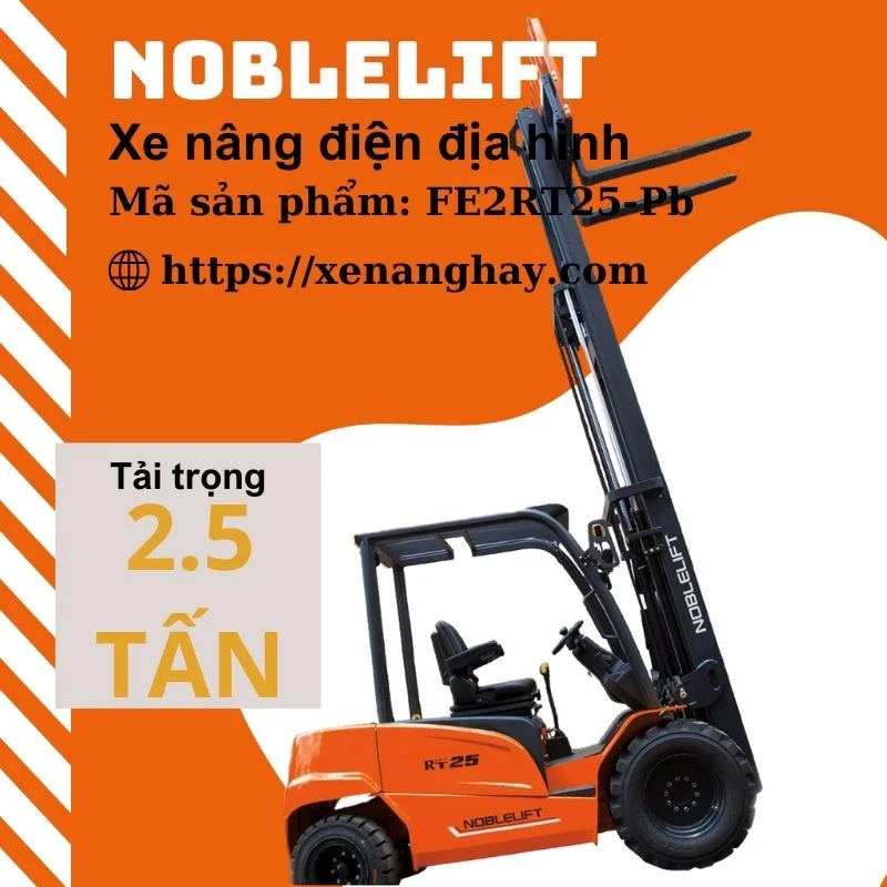 Xe nâng điện địa hình FE2RT25-PB Noblelift