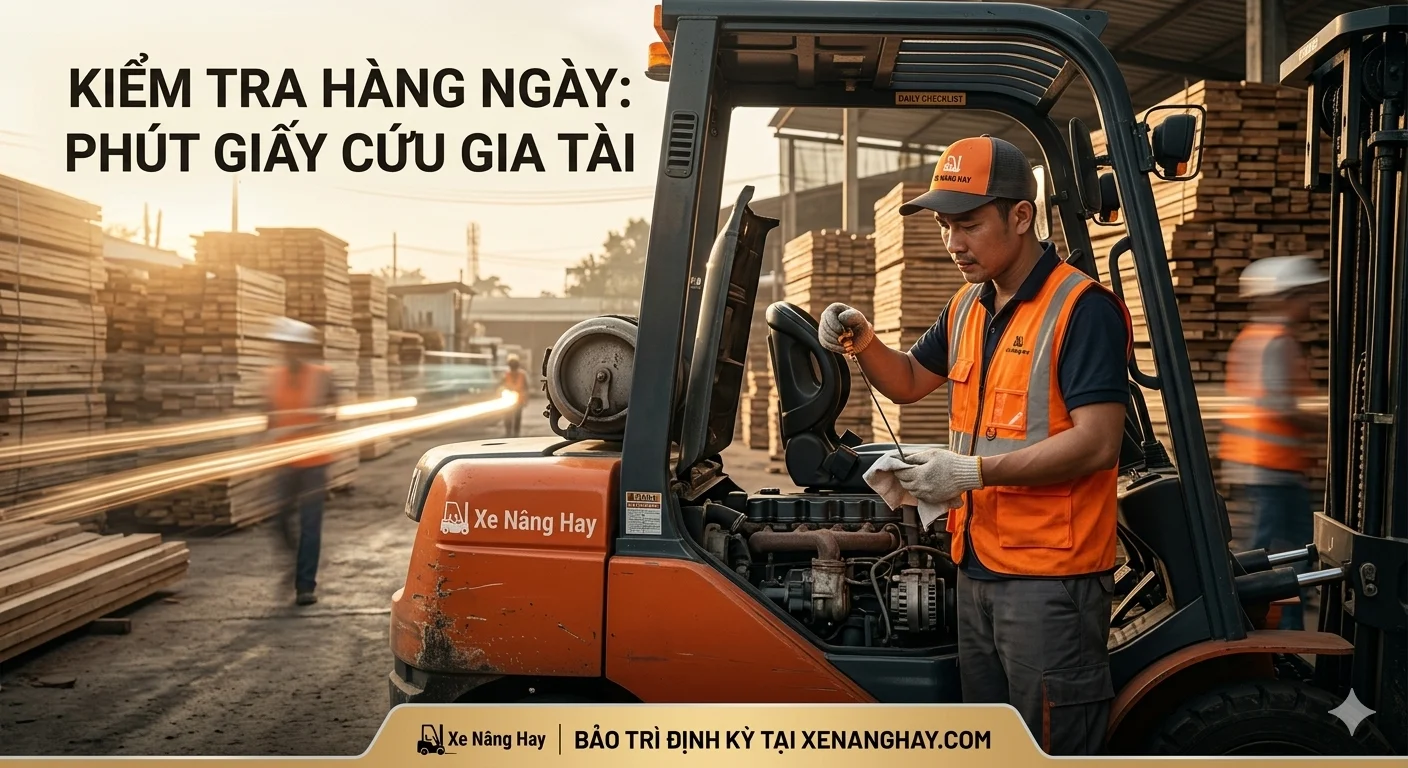 Sửa chữa xe nâng 24/7 Đà Nẵng